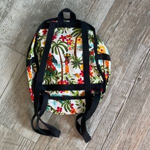 LESPORTSAC RARE MINI BACKPACK in LIMITED EDITION HULA PRINT